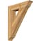 Ekena Millwork Traditional Traditional Rough Sawn Bracket, Western Red Cedar, 6"W x 30"D x 38"H BKT06X30X38TRA01RWR - alternate 1